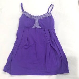 Lululemon purple workout tank